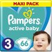 Pampers Active Baby Dry - Maat 3 - 66 stuks