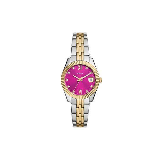Fossil Scarlette ES5337 - Dameshorloge - Staal - Ø 32 mm