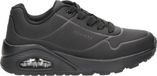 Skechers Uno - Stand On Air Sneakers Laag - Zwart - Maat 39