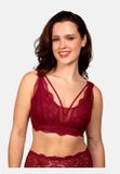 SugarShape Bralette ELVA GLAM Bordeaux Glitter 95E