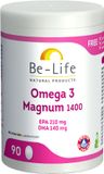 Be-Life Omega 3 magnum 1400 90 Capsules