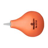 Bergeon 5733 Stofblazer Bal, afgeplat, met PVC-punt en bodemventiel, 95 x 60 mm