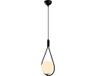 Merkloos Asir - Kroonluchter - Zwart - E27 - 15 x 15 x 136 cm