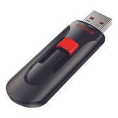 SanDisk Cruzer Glide 128GB USB-Stick - Zwart