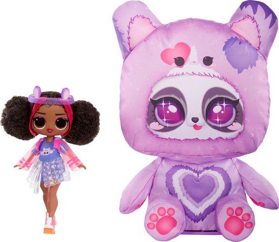 L.O.L. Surprise! Tweens Costume Surprise Hoops Cutie Fashion Doll - Paars Panda