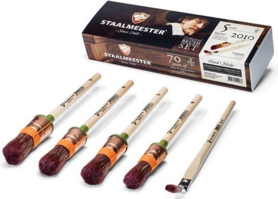 Staalmeester Kwastenset 9030 - 5-delig