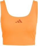 Adidas Damestanktop Optime Workout Twist Light Oranje Polyester