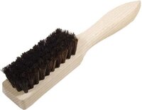Laundryshop.nl Detacheerborstel - Breed 20 mm - Donkere natuurlijke borstelharen