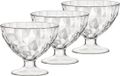 Bormioli Rocco IJscoupes op voet - 12 stuks - Glas - 360 ml