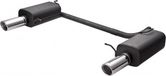 Dubbele Ulter Sport Dubbele Sportuitlaat Honda Accord VII Combi 2.2 i-CTDi 103kW 2002-2008 100mm
