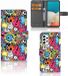Samsung Galaxy A53 Portemonneehoesje met Pasjes Punk Rock