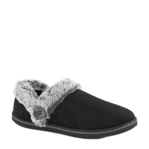 Skechers slippers zwart