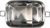 Pandoo RVS Lunchbox - 800 ML - Zilver