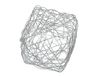 Draadkubus Steingaesser Draadkubus 3 cm, 9 stuks, zilver, metaal, 4 x 4 x 4 cm