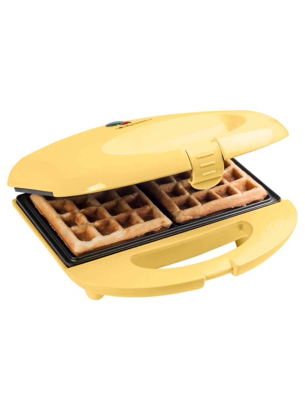 Bestron ASW401V Wafelijzer - 2 Wafels - Geel