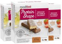 Modifast Protein Shape Reep Chocolade-Karamel - 3 x 6 x 27 gr - Voordeelverpakking