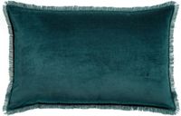 VIVARAISE - Fara Peacock coussin 30 x 50 cm Coton Brun