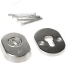 Dipanox JRS Set rosaces inox ovale Minho SKG*** avec KTB réglable