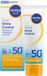 NIVEA SUN UV Face Shine Control SPF50+ Zonnebrand Gezicht - Matterend Effect - 40ml