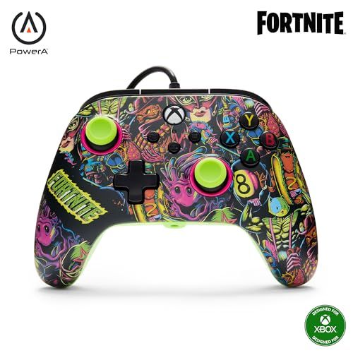 Advantage PowerA Advantage Wired Controller for Xbox Series X|S - Fortnite Glow