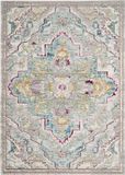 Safavieh Mystique Collectie MYS921 Vloerkleed, Grijs & Lichtblauw, 152 x 244 cm