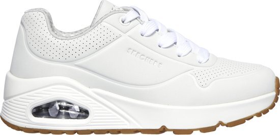 SKECHERS Uno-Stand On Air Jongens Sneakers - White - Maat 35