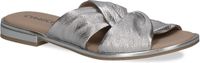 Caprice Dames Slipper 9-27100-42 Zilver Leer Maat 36 EU