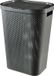 Curver Infinity Recycled Dots Wasmand met deksel - 60L - Antraciet