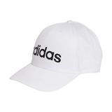 adidas Linear Baseball Hat, white/black, XXS-XS