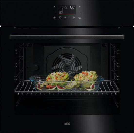 AEG OU5PB40WPK 5000 SurroundCook - Inbouwoven - Heteluchtoven met Pyrolysereiniging - 72 l