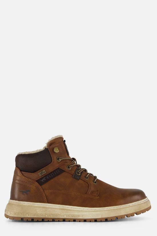 Mustang Veterboots cognac Pu - Maat 47