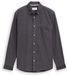 Tom Tailor - Regular fit corduroy overhemd met borstzak - Maat XS - classic dark grey