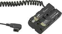 Jupio ProLine NP-F550 (L-series) Batterie-Adapter auf D-TAP