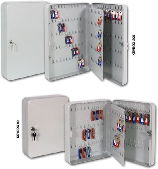 BOX Kluis Keybox 200 haken Sleutelkluis- en kast