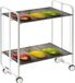 DON HIERRO Chariot de Service Pliable Style Bauhaus