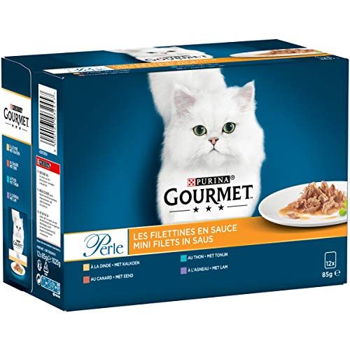 Purina Gourmet Perle Mini Filets in Saus 48 x 85g - Kattenvoer Nat