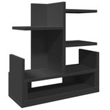 vidaXL Bureau organizer 49x20x52,5 cm bois traité noir