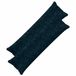 vidaXL Kussensloop 2 stuks Houten Marineblauw 40 x 145 cm