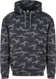Just Hoods AWDis Just Hoods JH014 Sweatshirt met capuchon Camouflage, Zwarte Camouflage
