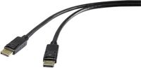Renkforce RF-5234036 DisplayPort-kabel DisplayPort Aansluitkabel DisplayPort-stekker, DisplayPort-stekker 5.00 m Zwart