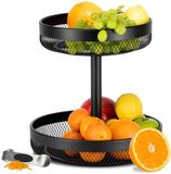 Moritz & Moritz fruitmand etagère rond zwart