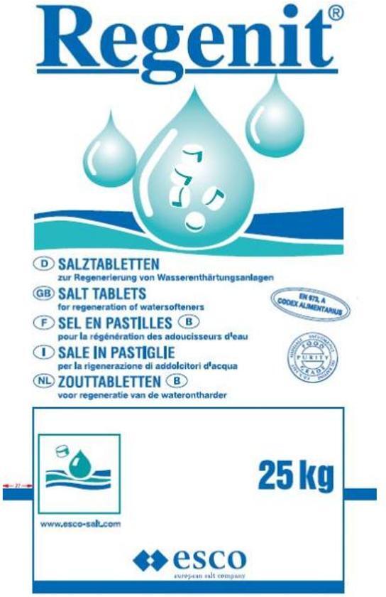 Esco Regenit onthardingszout tabletten 25 kilo