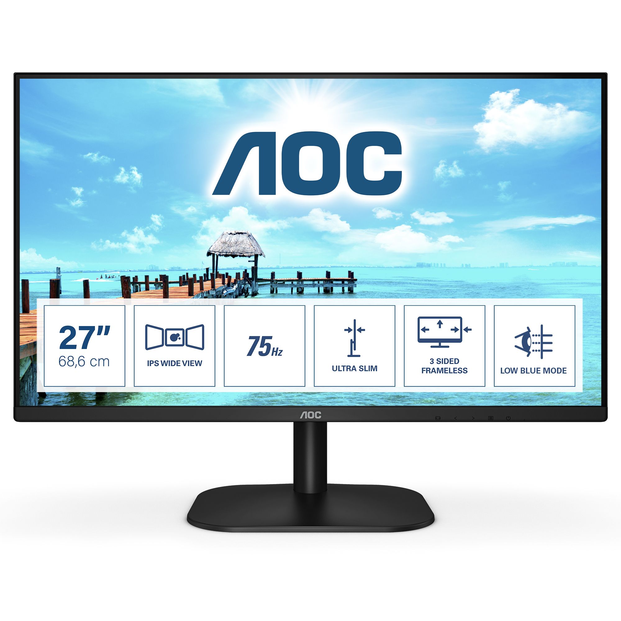 AOC 27B2H - 27" Full HD IPS Monitor