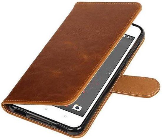 BAOHU Book Case voor HTC Desire 825 - Bruin
