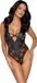 Cottelli Party Body With Lace XL Black