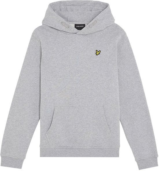 Lyle & Scott Pullover Hoodie Boys Truien & Vesten Jongens - Sweater - Hoodie - Vest - Lichtgrijs - Maat 170/176