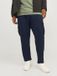 JACK&JONES JPSTBILL JJNATE LINEN BLEND CARGO PLS Pantalons Hommes