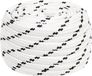 vidaXL - Multifunctioneel touw - 20 mm - 25 m - Wit - Polyester