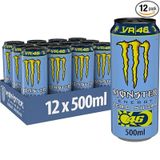 MONSTER Rossi Zero Sugar Boisson énergisante Pack de 12x50cl