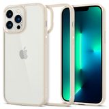 Spigen Ultra Hybrid Coque Compatible avec Apple iPhone 13 Pro Max Beige